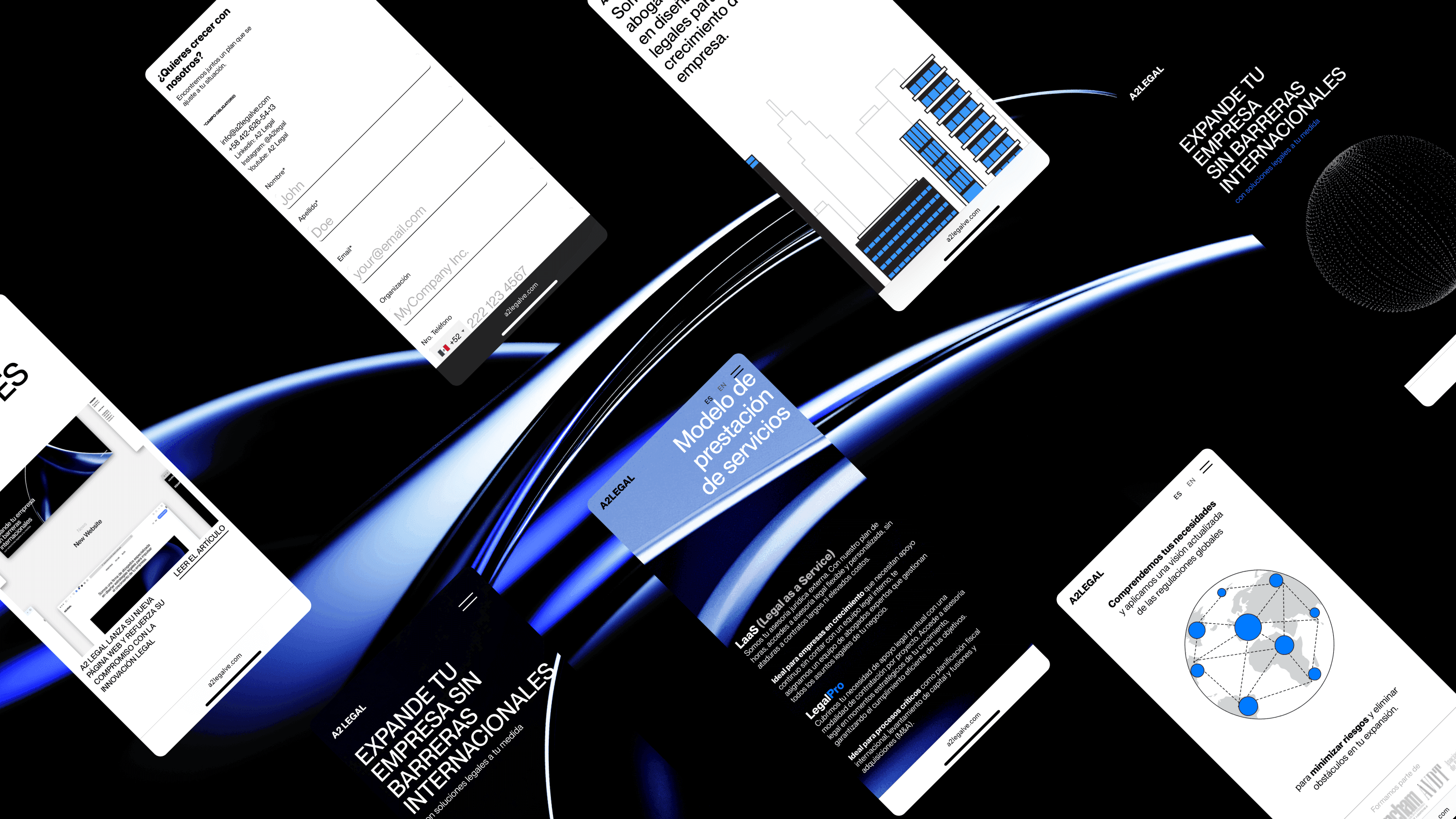 Imagen principal del proyecto A2 Legal